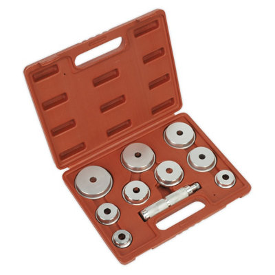 Sealey Bearing Race & Seal Driver Set 10pc - Aluminium VS703