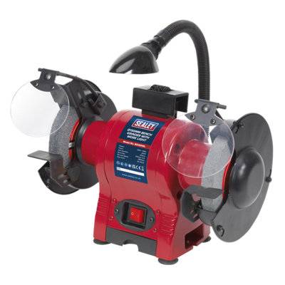 Sealey Bench Grinder & Vice Stand Deal 150mm Diameter Heavy Duty BGVDSCOMBO4 - 8