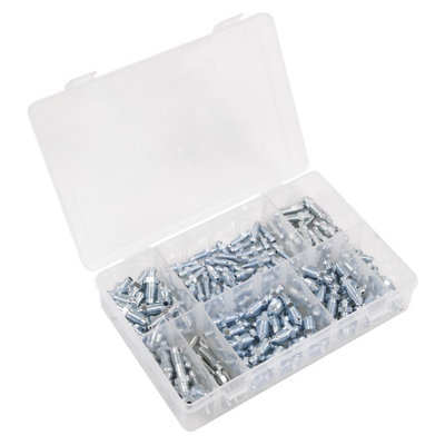 Sealey Bleed Nipple Assortment 160pc AB160BN