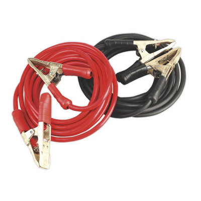 Sealey Booster Cables 6.5m 900Amp 50mm² Extra Heavy Duty Clamps SBC50/6.5/EHD