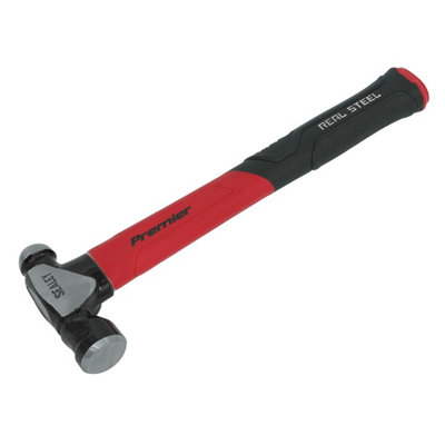 Sealey BPHG16 Premier Ball Pein Hammer with Fibreglass Shaft 16oz