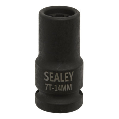 Sealey Brake Caliper Socket 1/2"Sq Drive 14mm 7-Point VS0985