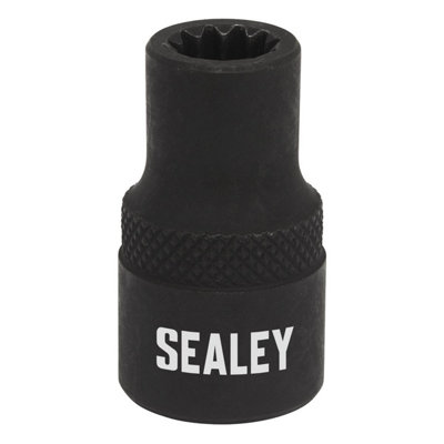 Sealey Brake Caliper Socket, 3/8"Sq Drive 8mm 11-Point Profile VSE0490