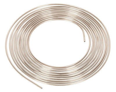 Sealey Brake Pipe Seamless Tube Cupro-Nickel 22 Gauge 3/16" x 25ft BS EN 12449 CW024A CNP316