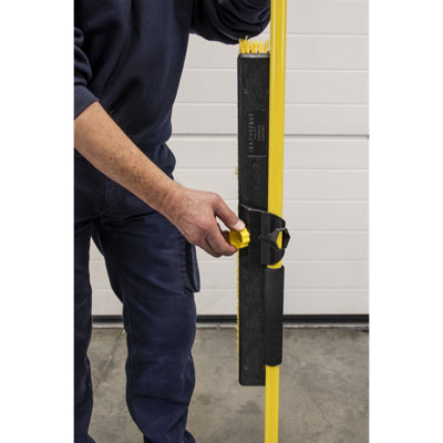 Sealey Bulldozer Yard Broom 24" 600mm Hard Wearing Sweeper + Steel Handle BM24HX