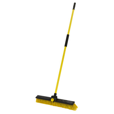Sealey Bulldozer Yard Broom 24" 600mm Hard Wearing Sweeper + Steel Handle BM24HX - 3