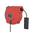 Sealey Cable Reel System Retractable 15m 2 x 230V Socket