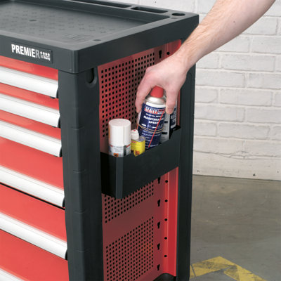 Sealey Can & Bottle Holder For AP24 Series Tool Chests - Black AP24ACC5