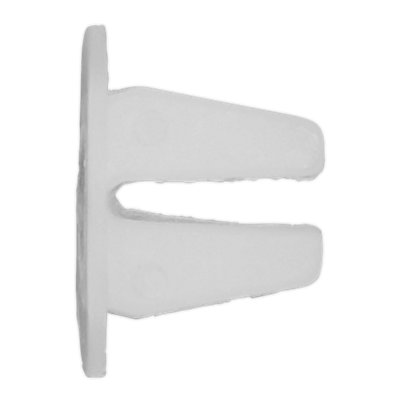 Sealey Captive Nut Diameter 16mm x 12mm Universal White Pack of 20 Pieces TCLN1612U