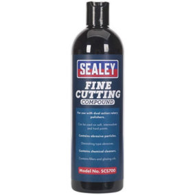 Sealey Car Polish Cutting Rubbing Compound FINE Paint Buffing Detailing SCS700