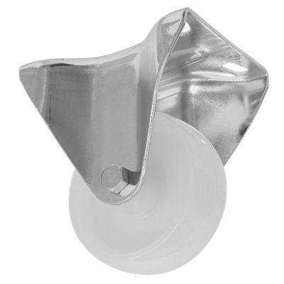 Sealey Castor Wheel 80mm Plate Fixed 150kg Load Capacity Nylon SCW480FPEM