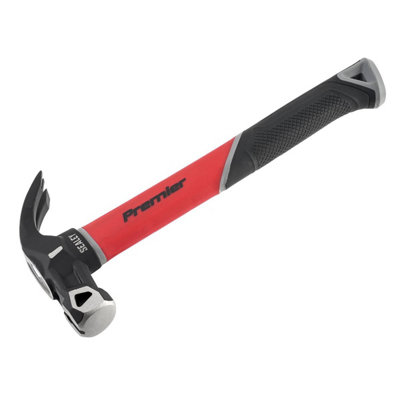 Sealey CLHG16 Premier Claw Hammer with Fibreglass Shaft 16oz