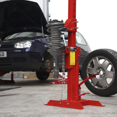 Sealey Coil Spring Compressing Station Hydraulic Unit 1500kg Foot ...