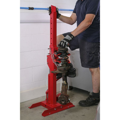 Sealey Coil Spring Compressing Station W/ Gauge Hydraulic 2000kg ...