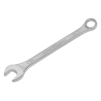 Sealey Combi Spanner 12mm Chrome Vanadium Steel With Polished Heads S0412