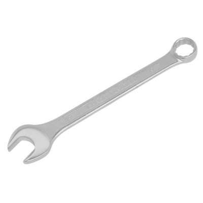 Sealey Combination Spanner Chrome Vanadium Steel Fully Polished Heads 19mm S0419