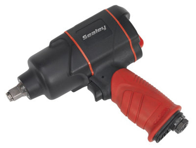 Sealey Composite Air Impact Wrench 1/2"Sq Drive Twin Hammer GSA6006