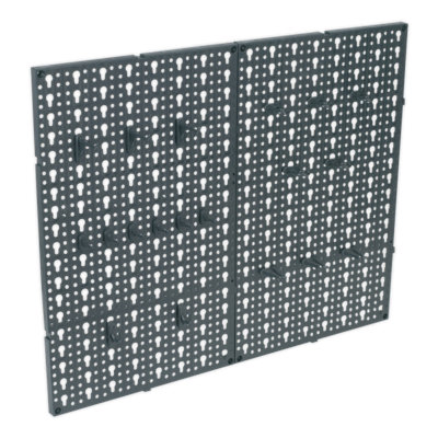 Sealey Composite Pegboard Set Wall Mountable 2 Pieces 495 x 305mm S0765