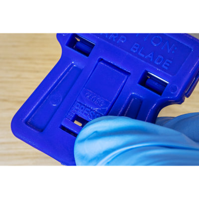 Sealey Composite Razor Blade Holder 45mm Length Blue - Pack of 5 Pieces AK5227 - 3
