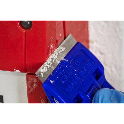 Sealey Composite Razor Blade Holder 45mm Length Blue - Pack of 5 Pieces AK5227 - 7