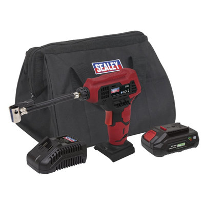 Sealey Cordless Air Pump Kit 20V 2Ah SV20 Series CP20VAPKIT1