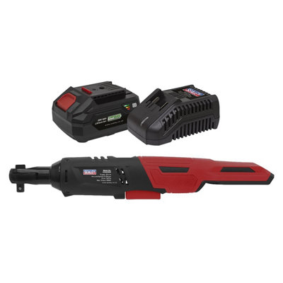 Sealey Cordless Ratchet Wrench Kit 3/8