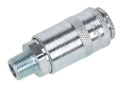 Sealey Coupling Body Male 1/4"BSPT Pack of 50 AC01BP