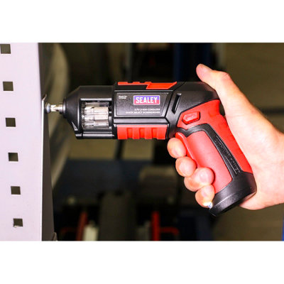 Sealey - CP36MS - Lithium-ion Quick Select Cordless Screwdriver 14pc 3.7V - 6