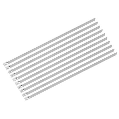 Sealey CTSS379 Stainless Steel Cable Tie 300mm x 7.9mm - Pack of 100