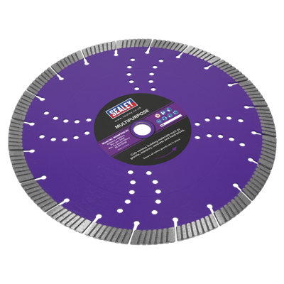 Sealey Cutting Disc Multipurpose Dry & Wet Use For Power Tools 300mm WDMP300/20