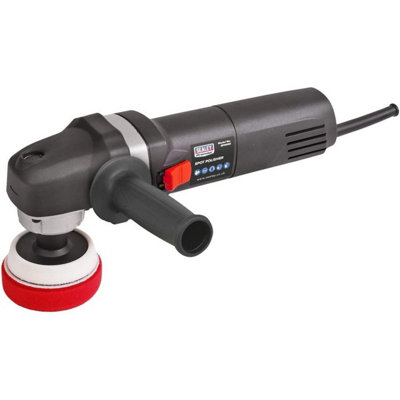 Sealey Detail Spot Polisher 6 Speed 600w 40mm 60mm 80mm 36 Pads Included SPK600