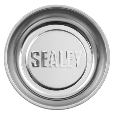 Sealey Diameter 110mm Magnetic Collector Stainless Steel Tray Daily Professional AK2311