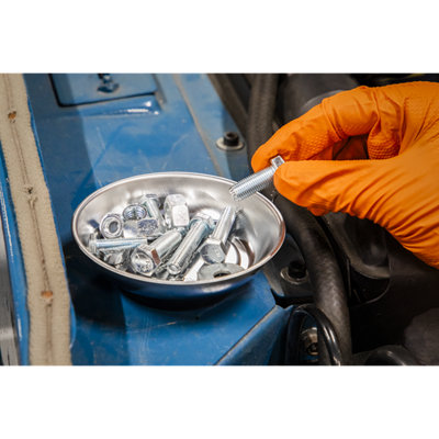 Sealey Diameter 110mm Magnetic Collector Stainless Steel Tray Daily Professional AK2311 - 3