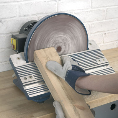 Sealey Diameter 305mm Disc Sander Includes No-Volt Load Release Switch ...