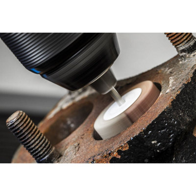 Sealey Diameter 30mm Rotary Tool Flap Wheel Surface Set 60 Grit x4 & 80 Grit x3 RTA7FW - 6