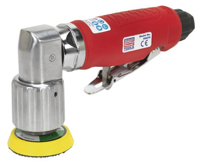 Sealey Diameter 50mm Air Orbital Sander With Safety Release Trigger ...