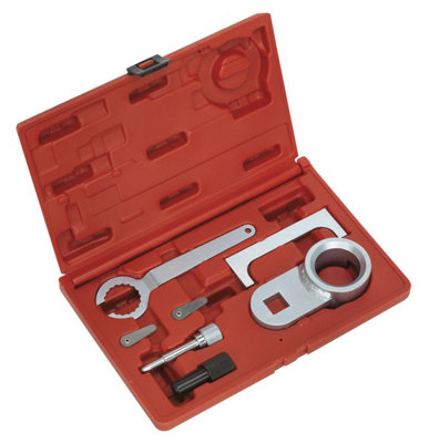 Sealey Diesel Engine Setting/Locking Kit Fits VW Audi Group 2.4 2.5D SDi TDi TDiCR VSE5559