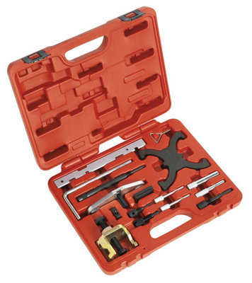 Sealey Diesel/Petrol Engine Timing Tool Combination Kit - for Ford, PSA - Belt/Chain Drive VSE5042A