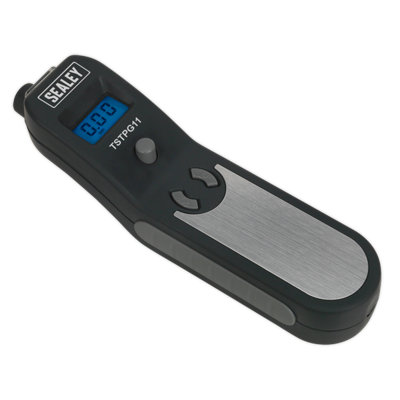 Digital Tyre Pressure Gauge With LCD Display 33cm Rubber Hose And 360