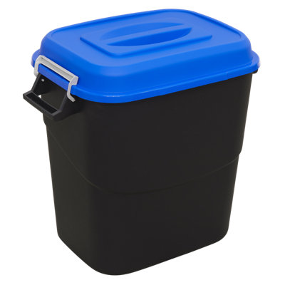 Sealey Durable Refuse Storage Bin Suitable For Outdoor Use 75 Litres Blue BM75B