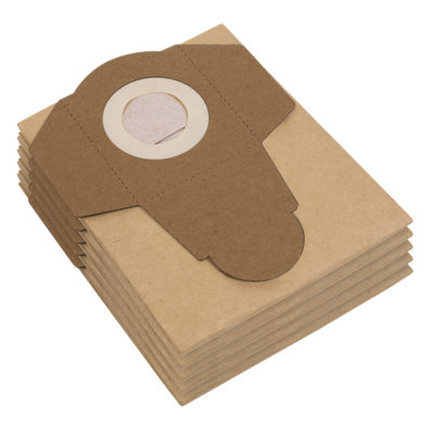 Sealey Dust Bag 5 Pieces For PC20LN Wet And Dry Vacuum Cleaner 20L PC20LNDB