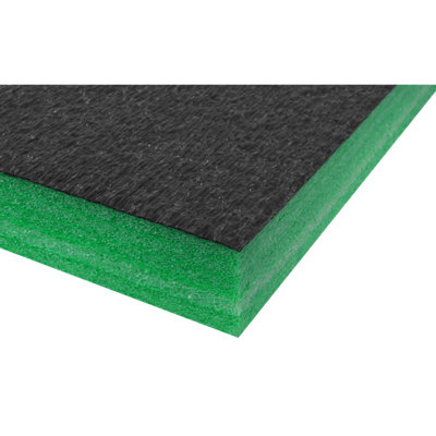 Sealey Easy Peel Shadow Foam Green/Black 1200 x 550 x 50mm Tray Insert SF50G - 3