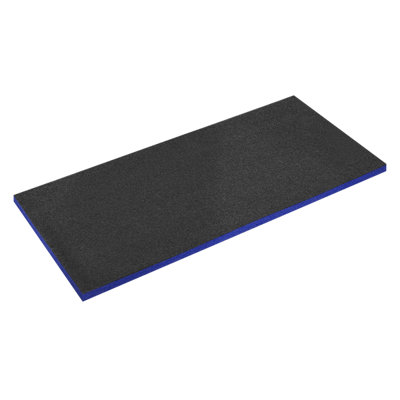 Sealey Easy Peel Shadow Foam Polyethylene Blue/Black 1200 x 550 x 30mm SF30B