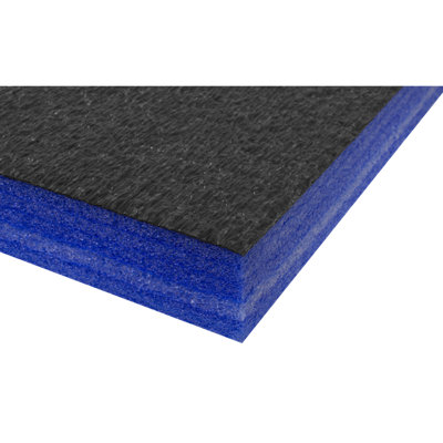 Sealey Easy Peel Shadow Foam Polyethylene Blue/Black 1200 x 550 x 50mm SF50B - 3