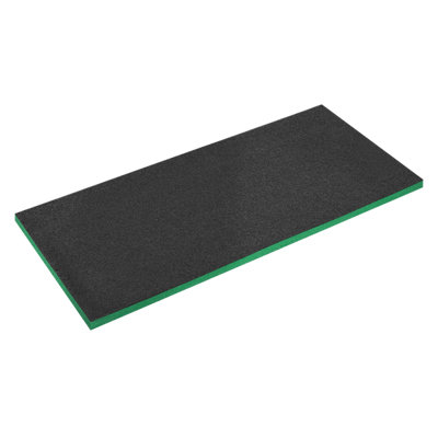 Sealey Easy Peel Shadow Foam Polyethylene Green/Black 1200 x 550 x 30mm SF30G