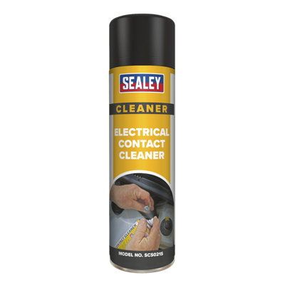 Sealey Electrical Contact Cleaner 3 Litres Quick Drying Formula 500mL x6 SCS021