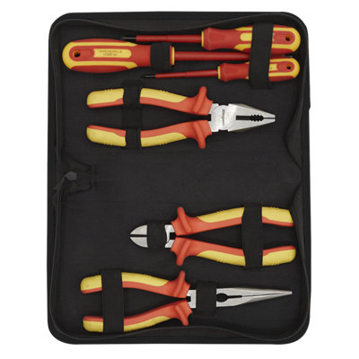 Sealey Electrical VDE Tool Set from Chrome Vanadium Steel 6 Pieces S01218 - 4
