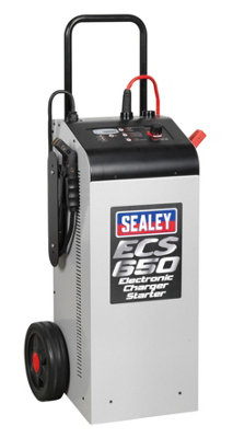Sealey Electronic Charger Maintainer/Starter 100/650A 12/24V ECS650