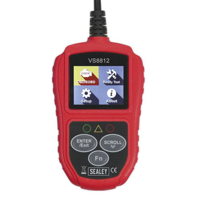 Sealey EOBD Code Reader - Live Data VS8812