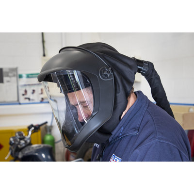 Sealey Face Shield With Powered Air Purifying Respirator PAPR SSP80PAPR - 7